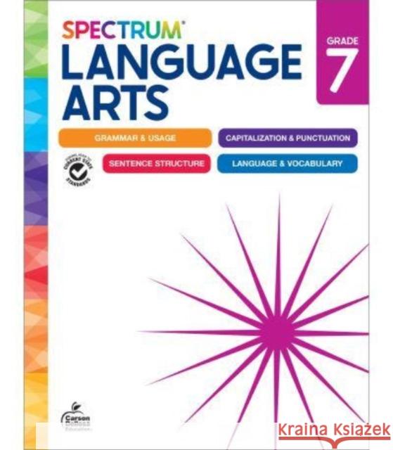 Spectrum Language Arts Workbook Grade 7 Spectrum 9781483871417