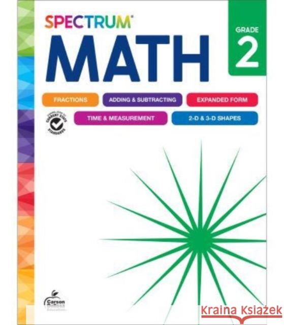 Spectrum Math Workbook Grade 2 Spectrum 9781483871455 Carson Dellosa