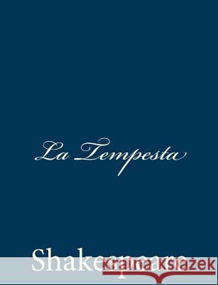 La Tempesta Shakespeare 9781483924021