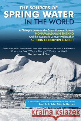 The Sources of Spring Water in the World: A dialogue between two scholars, Sir John G. Bennett & Mohammad Amin Sheikho Alias Al-Dayrani, A. K. John 9781483976587 Createspace