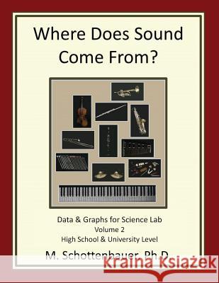 Where Does Sound Come from: Data & Graphs for Science Lab: Volume 2 Michele Schottenbauer 9781484008027 M. Schottenbauer, Ph D.