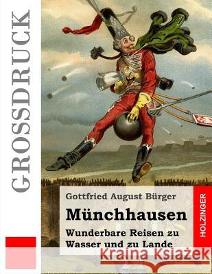 Münchhausen (Großdruck) Burger, Gottfried August 9781484039724 Createspace