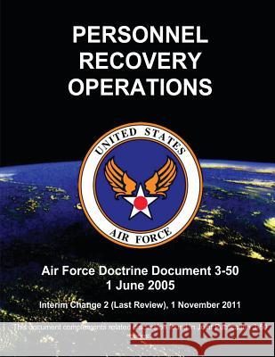 Personnel Recovery Operations United States Air Force 9781484159002 Createspace