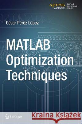 MATLAB Optimization Techniques Cesar Pere 9781484202937 Apress