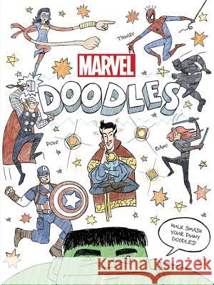Marvel Doodles Marvel Book Group 9781484786369 Marvel Press