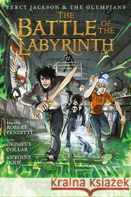 Percy Jackson and the Olympians: The Battle of the Labyrinth: The Graphic Novel Riordan, Rick 9781484786390 Disney-Hyperion
