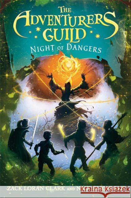 The Adventurers Guild: Night of Dangers Clark, Zack Loran 9781484788615 Disney-Hyperion