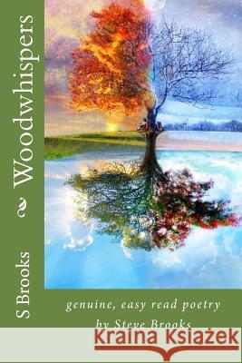 Woodwhispers: genuine, easy read poetry by Steve Brooks Painting Numbers, Chenistory 9781484891643 Createspace