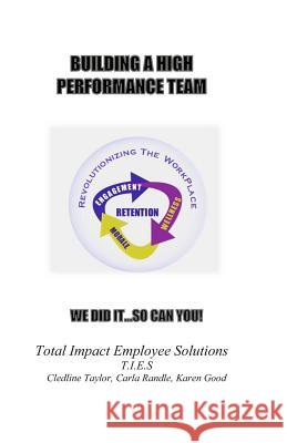 Building A High Performance Team: We did it... so can you! Good, Karen M. 9781484964330