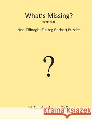 What's Missing?: Neo-Tifinagh (Tuareg Berber) Jeffrey M. Stonecash M. Schottenbauer 9781484972540