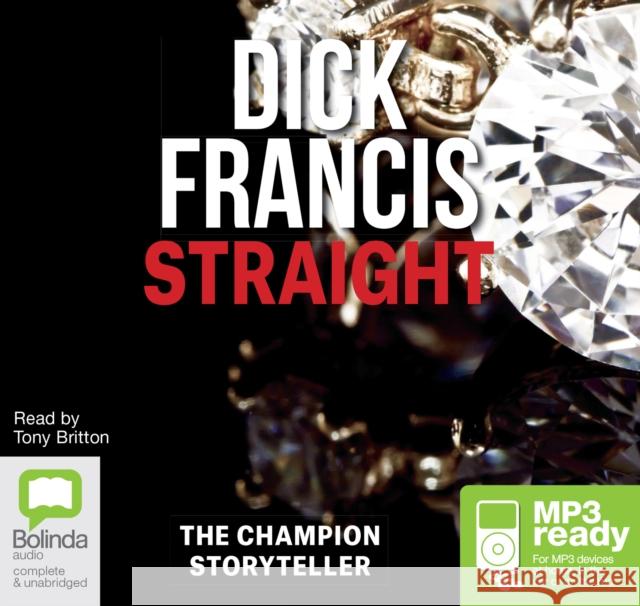 Straight Dick Francis, Tony Britton 9781486233762