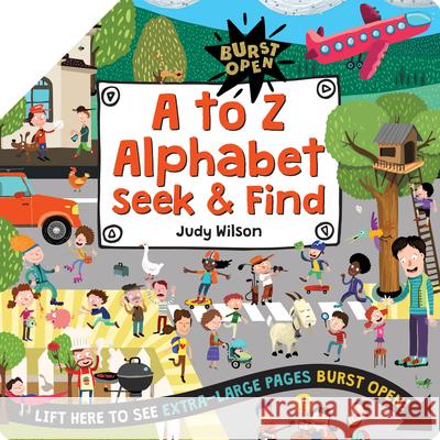 A to Z Alphabet Judy Wilson 9781486729548 Flowerpot Press