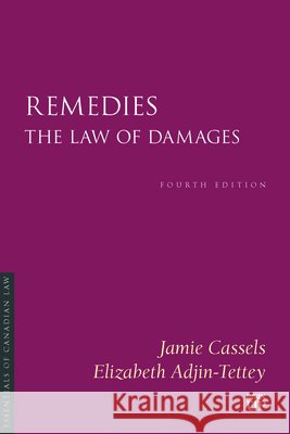 Remedies Elizabeth Adjin-Tettey 9781487533861 University of Toronto Press