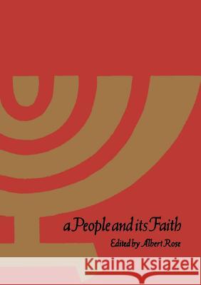 A People and its Faith Albert Rose 9781487573126 University of Toronto Press