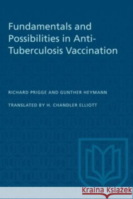 FUNDAMENTALS POSSIBILITIES ANTI-TUBERCP  9781487573683 TORONTO UNIVERSITY PRESS