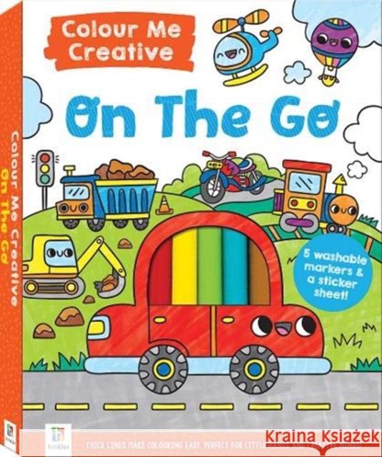 Colour Me Creative: On the Go Hinkler Pty Ltd 9781488916618 Hinkler Books