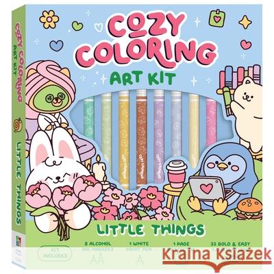Art Maker Cozy Coloring Little Things Kit Hinkler 9781488972447 Art Maker