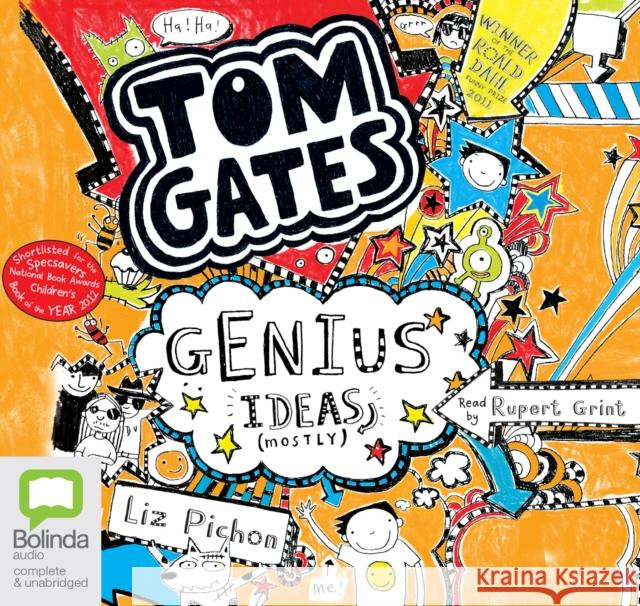 Genius Ideas (Mostly) Liz Pichon, Rupert Grint 9781489019356