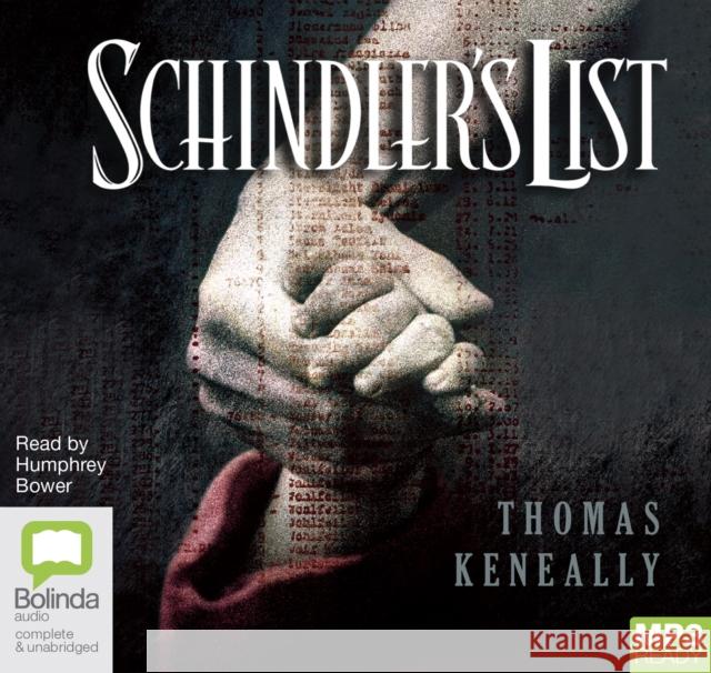Schindler's List: also released as Schindler's Ark Thomas Keneally 9781489444943