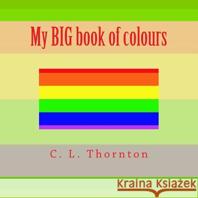 My BIG book of colours Thornton, C. L. 9781489531896 Createspace