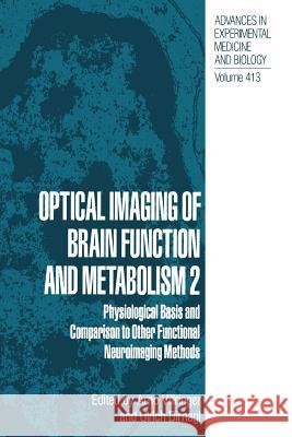 Optical Imaging of Brain Function and Metabolism 2: Physiological Basis and Comparison to Other Functional Neuroimaging Methods Villringer, Arno 9781489900586 Springer
