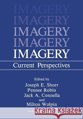 Imagery: Current Perspectives Connella, J. a. 9781489908780 Springer