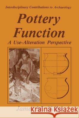 Pottery Function: A Use-Alteration Perspective Skibo, James M. 9781489911810