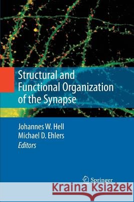 Structural and Functional Organization of the Synapse Johannes W. Hell Michael D. Ehlers 9781489979056