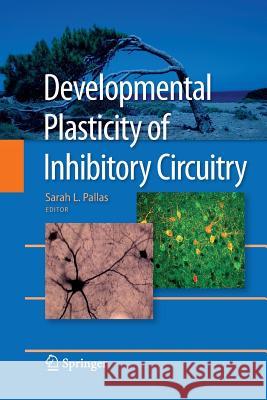 Developmental Plasticity of Inhibitory Circuitry Sarah L Pallas   9781489982834 Springer