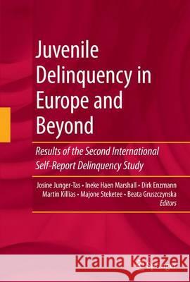 Juvenile Delinquency in Europe and Beyond: Results of the Second International Self-Report Delinquency Study Junger-Tas, Josine 9781489983817