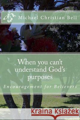 When you can't understand God's purposes: Encouragement for Believers Bell, Michael Christian 9781490362656