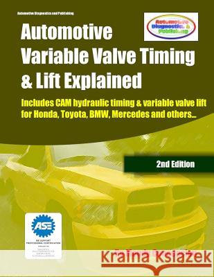 Automotive Variable Valve Timing & Lift Explained Mandy Concepcion 9781490422466