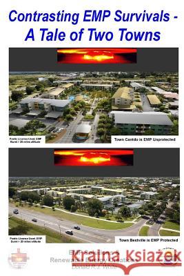 Contrast EMP Survivals - A Tale of Two Towns: This novel contrasts a cataclysmic Electromagnetic Pulse burst over two towns. Cantville, was EMP unprot White, Donald Royce J. 9781490427911