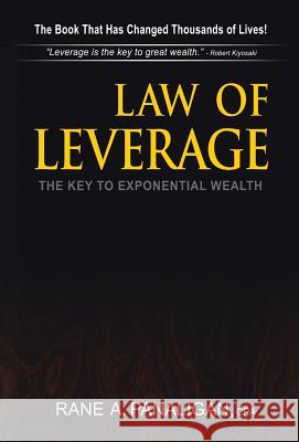 Law of Leverage: The Key to Exponential Wealth Cpa Rane a. Panaligan 9781490738536 Trafford Publishing