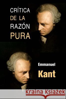 Crítica de la razón pura Kant, Emmanuel 9781491050569