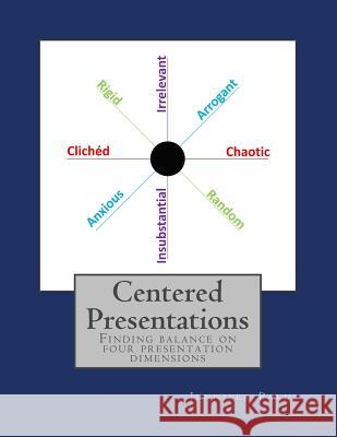 Centered Presentations: Find balance on four presentation dimensions Searcy, Tom 9781491208649 Createspace