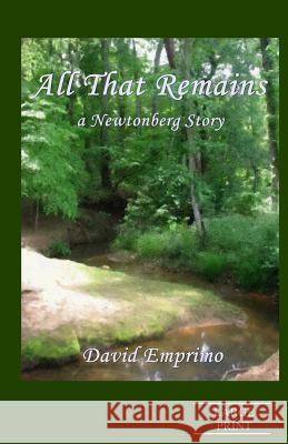 All That Remains (Large Print): a Newtonberg Story Emprimo, David 9781491239636