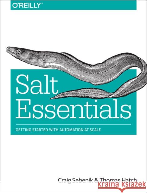 Salt Essentials: Getting Started with Automation at Scale Sebenik, Craig; Hatch, Thomas 9781491900635 John Wiley & Sons