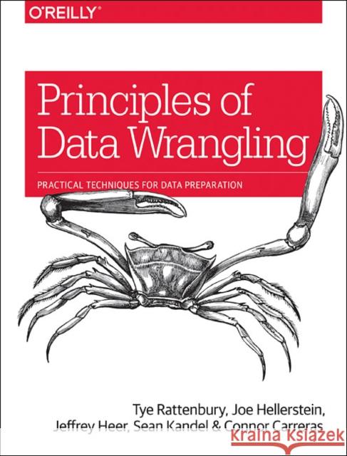 Principles of Data Wrangling: Practical Techniques for Data Preparation Tye Rattenbury Joseph M. Hellerstein Jeffrey Heer 9781491938928 O'Reilly Media