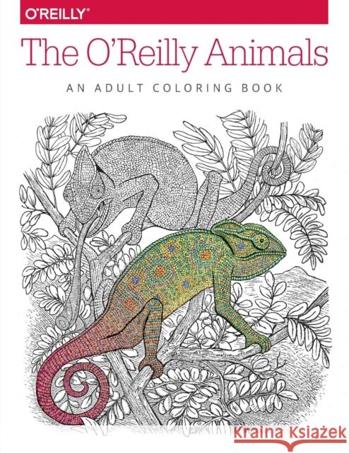 The O'Reilly Animals: An Adult Coloring Book  9781491955963 O'Reilly Media