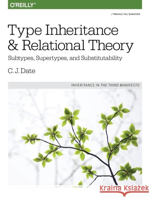 Type Inheritance and Relational Theory: Subtypes, Supertypes, and Substitutability  9781491959992 O'Reilly Media