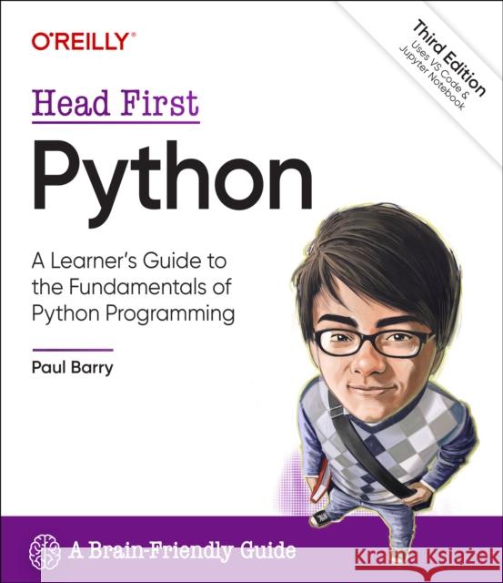 Head First Python Paul Barry 9781492051299 O'Reilly Media