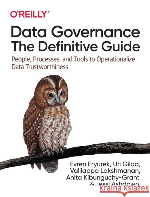 Data Governance: The Definitive Guide: People, Processes, and Tools to Operationalize Data Trustworthiness Evren Eryurek Uri Gilad Valliappa Lakshmanan 9781492063490 O'Reilly Media