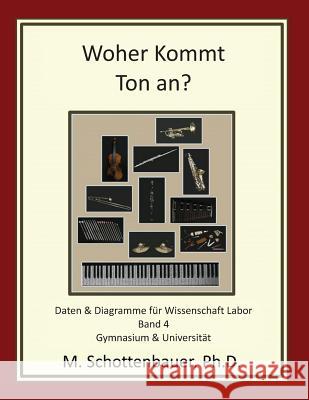 Woher Kommt Ton an? Daten & Diagramme für Wissenschaft Labor: Band 4 Schottenbauer, M. 9781492292654 Createspace