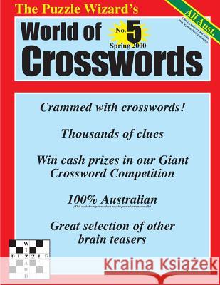 World of Crosswords No. 5 The Puzzle Wizard 9781492314141 Createspace