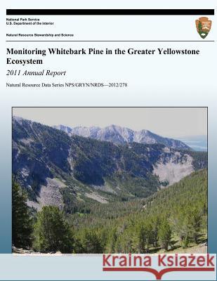 Monitoring Whitebark Pine in the Greater Yellowstone Ecosystem: 2011 Annual Report Greater Yellowstone Whitebark Pine Monit National Park Service 9781492821045 Createspace