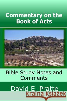 Commentary on the Book of Acts: Bible Study Notes and Comments Dan Hill David E. Pratte 9781492840312 HarperCollins