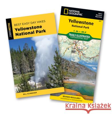 Best Easy Day Hiking Guide and Trail Map Bundle: Yellowstone National Park [With Map] Schneider, Bill 9781493039005 Falcon Press Publishing