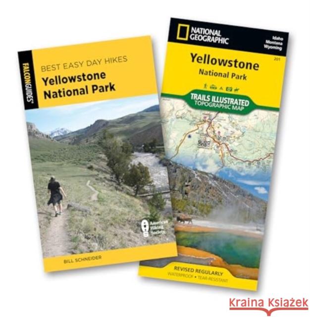 Best Easy Day Hiking Guide and Trail Map Bundle: Yellowstone National Park Bill Schneider 9781493079940 Rowman & Littlefield