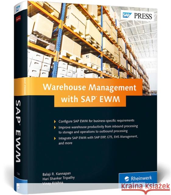 Warehouse Management with SAP Ewm Kannapan, Balaji 9781493212668 Rheinwerk Verlag